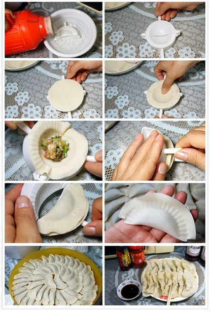 DIY Dough Press for Chinese Food Kitchen Dumplings Maker Tool