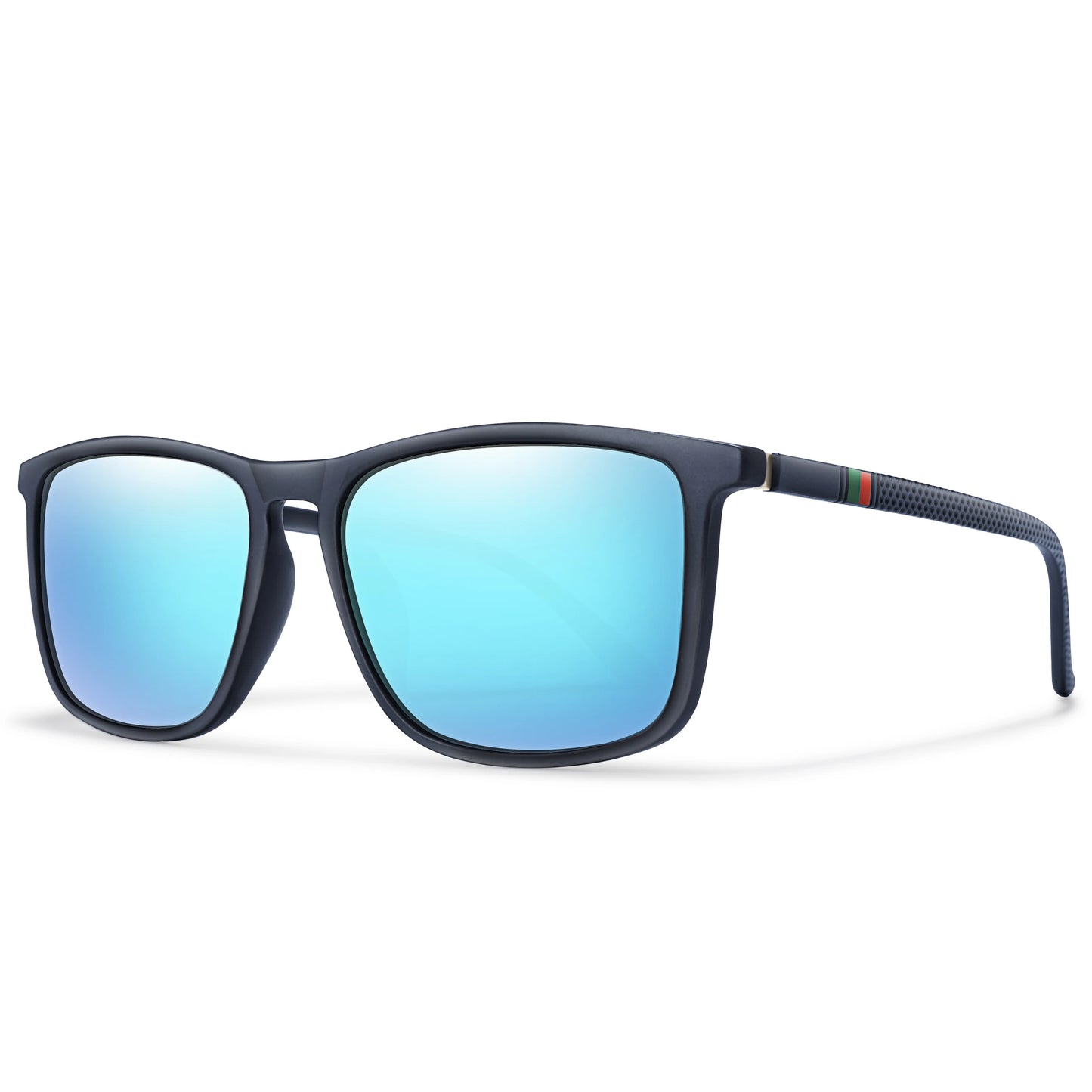 Square Vintage Polarized Men's Sunglasses