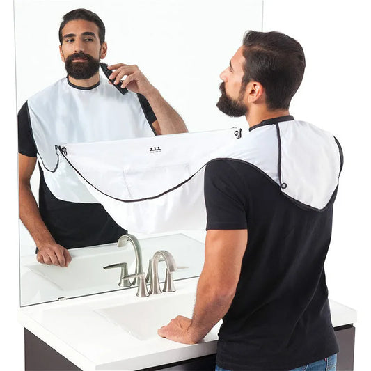 Transparent Suction Cup Beard Shave Apron