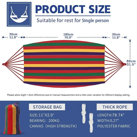 Hamac double de style brésilien