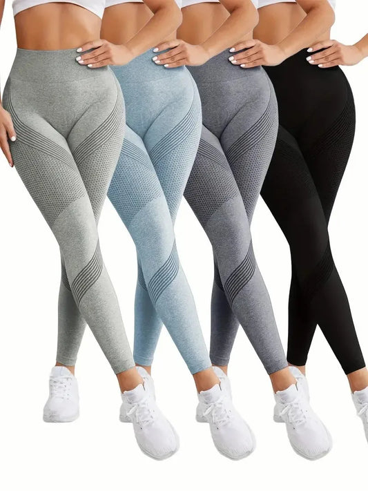 Fitness-Yoga-Push-Up-Leggings mit hoher Taille für Damen