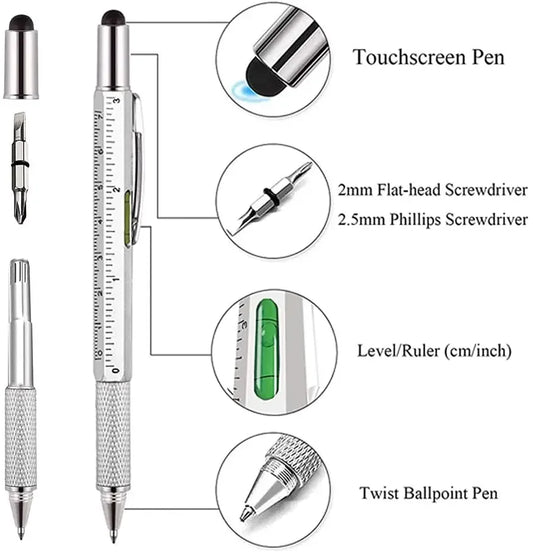 7-in-1 Multifunctional Touch Screen Stylus Pen