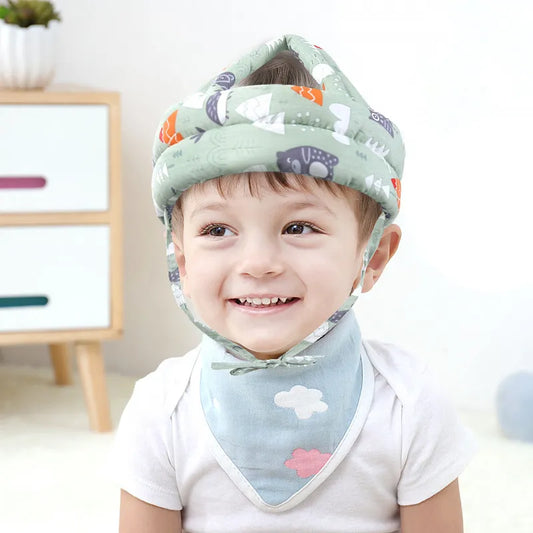 Adjustable Baby Safety Helmet - Soft Head Protection
