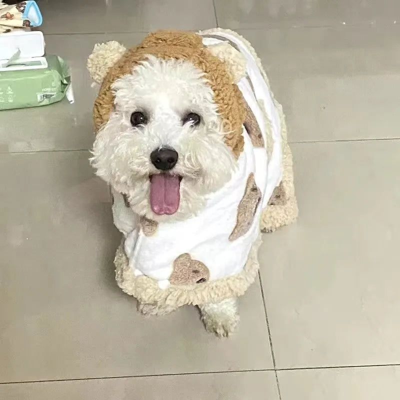 Velvet Dog Coats for Pugs