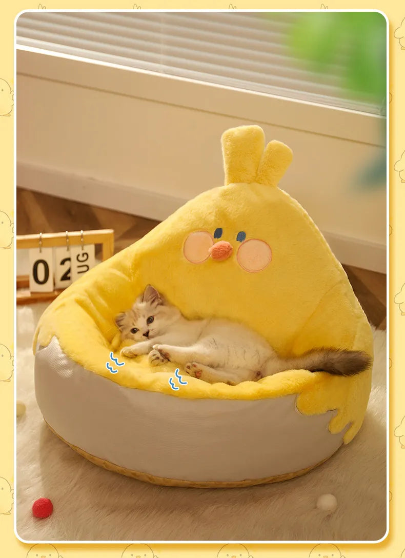Warming Dog House - Soft Material Sleeping Bed