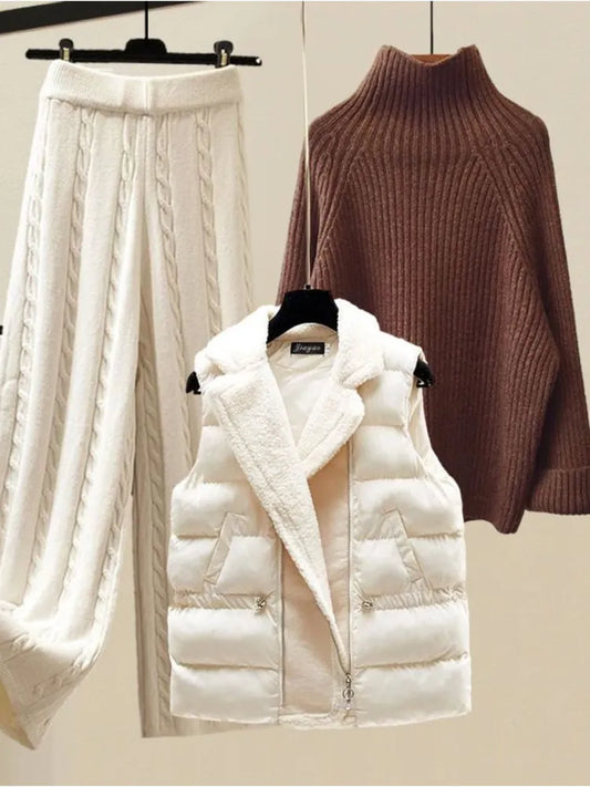 Winter Warm 3 Piece Womens Outfits