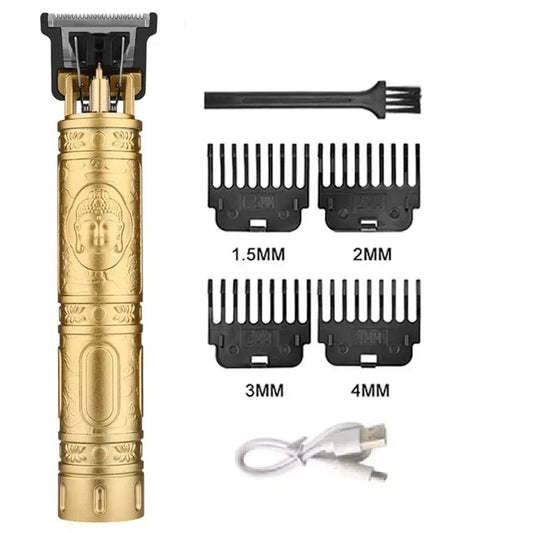 T9 LCD Electric Hair Clipper with Oil Shaving Head