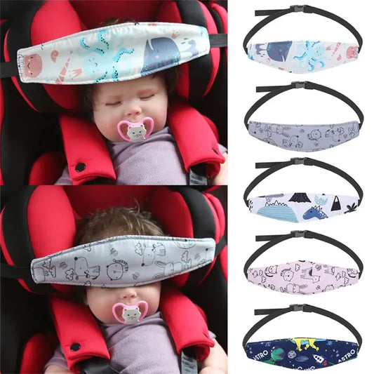 Adjustable Baby Car Seat Head Support - Safety Pillow