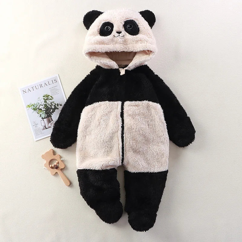 Teddy Bear Romper for Newborns