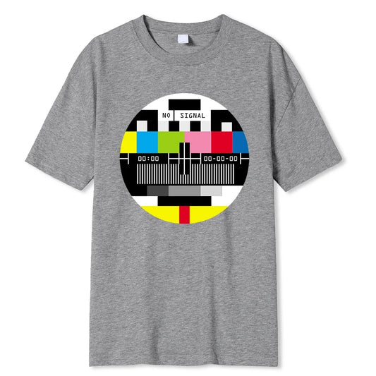 No Signal Hip Hop Style Men's Tee