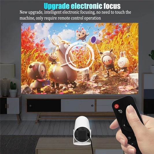 HY300 Plus Portable HD Projector 4K 1280x720P