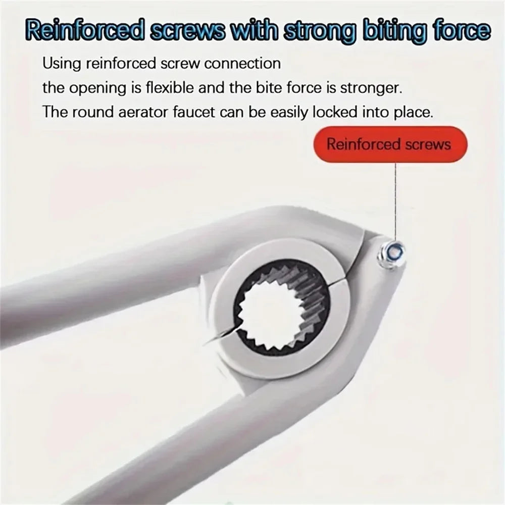 Non-Slip Bubbler Wrench for Sink Faucets