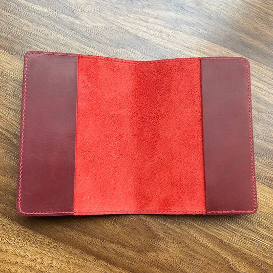 Portugiesischer Reisepasshalter aus echtem Leder – Unisex-Reisebrieftasche