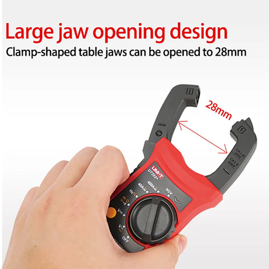 UNI-T UT202A+/UT204+ Digital Clamp Meter - AC/DC Voltage, True RMS