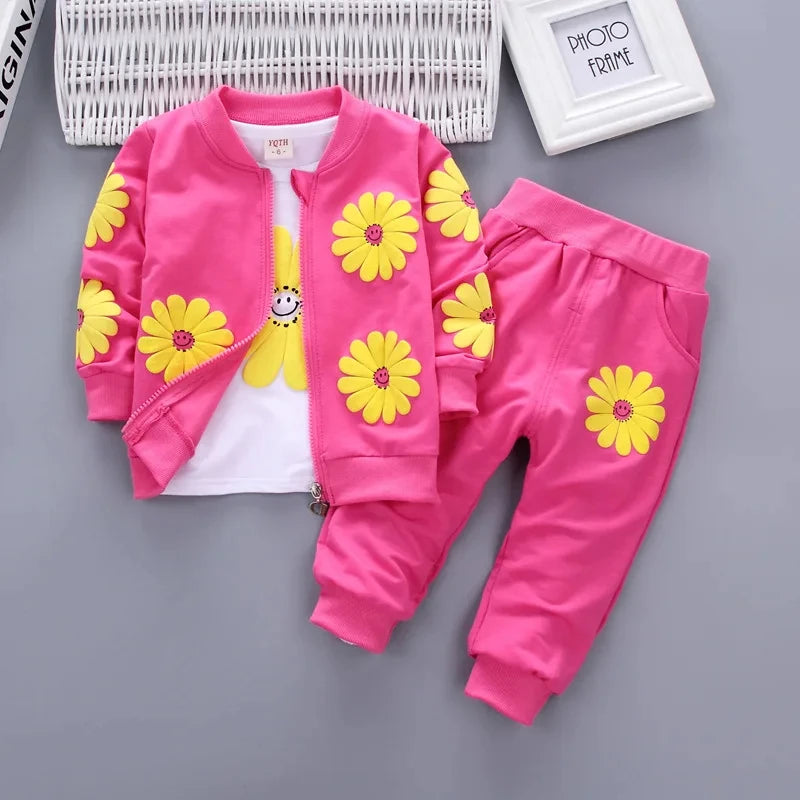 Baby Girl Clothes Children's Autumn Set