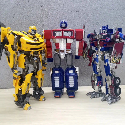 30CM Optimus Prime Transformation Robot Toy Star Commander Alloy Car Action Figure Deformation Anime Model