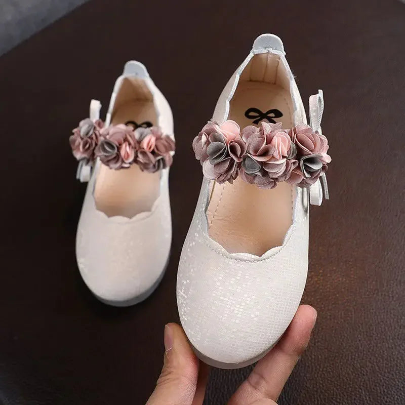 Children's Flats Lace Party Shoes