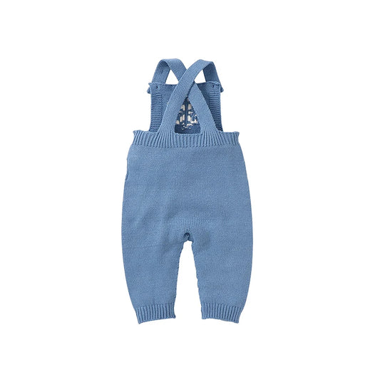 Schneeflocken-Strick-Baby-Strampler für 0–18 Monate