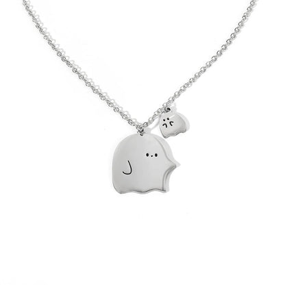 Ghost & Monster Couple Necklaces