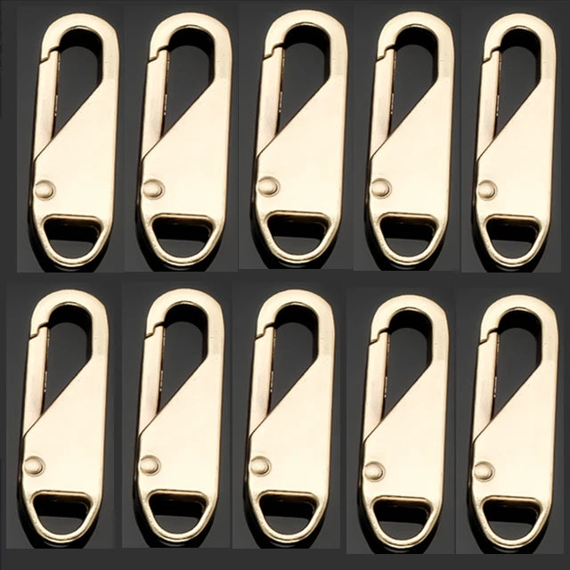 Kit de réparation instantanée universelle pour fermetures à glissière – Curseurs et dents de remplacement à fixation rapide