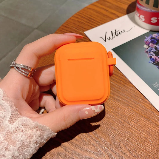 Soft Liquid Silicone Protective AirPods Case