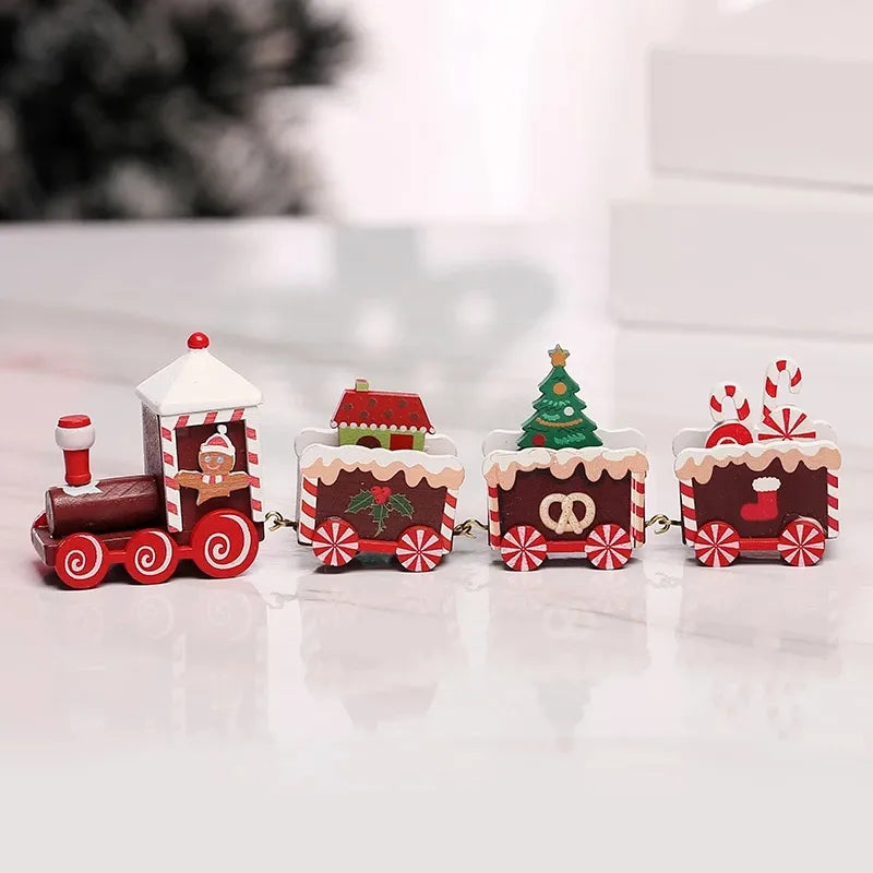 Festive Christmas Train Decor Home Ornaments & Xmas  Gifts