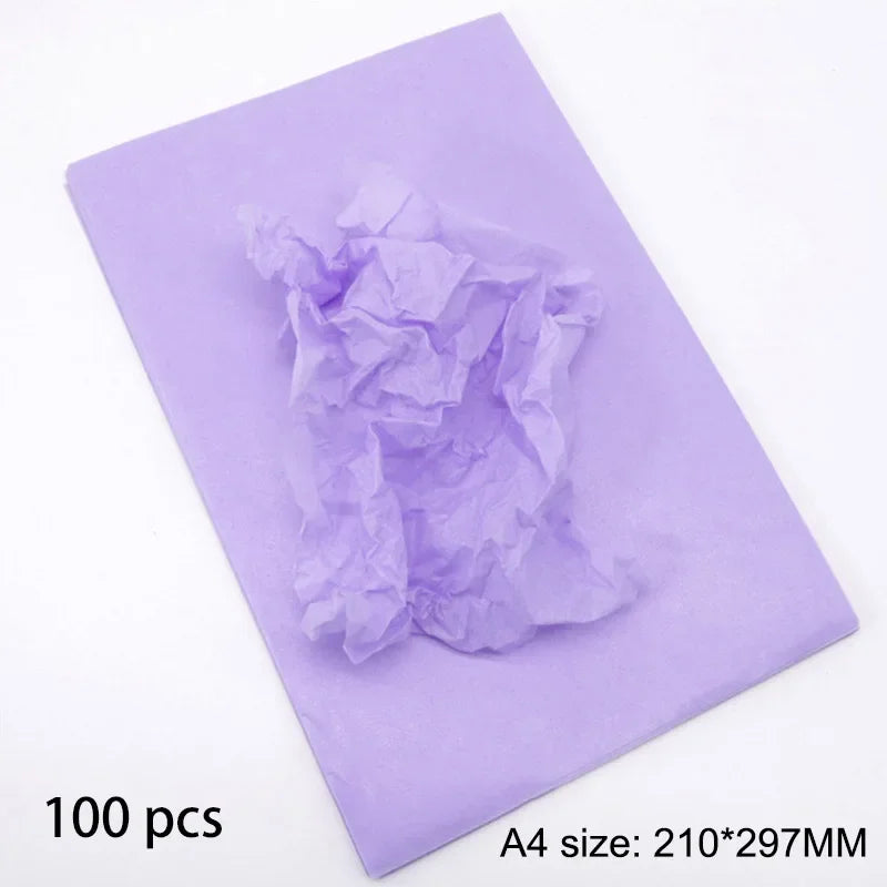 DIY Handmade Translucent Wine Wrapping Liner Tissue Papers