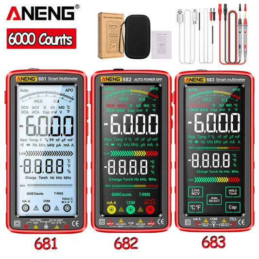 Pro 6000 Count Rechargeable Digital Multimeter and Voltage Tester