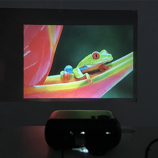 A10 LED Mini 3D Projector 4K 1080P Home Cinema HDMI Smart TV