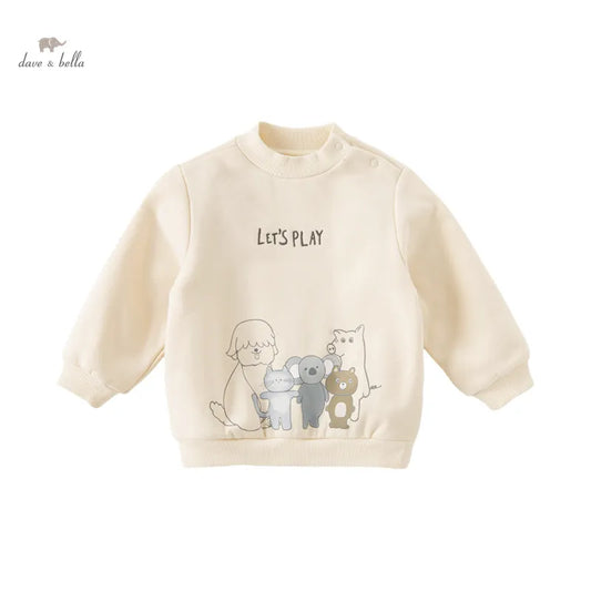 Pullover-Oberteil für Baby-Jungen für den Winter