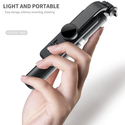 Wireless Bluetooth LED Fill Light Phone Selfie Stick