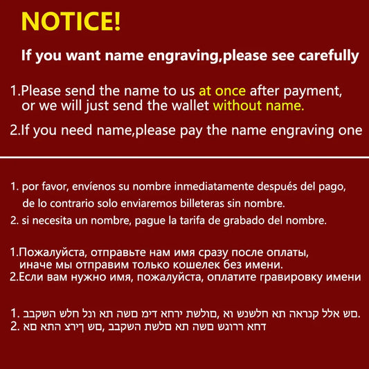 Hochwertige lange Geldbörse von Baellerry