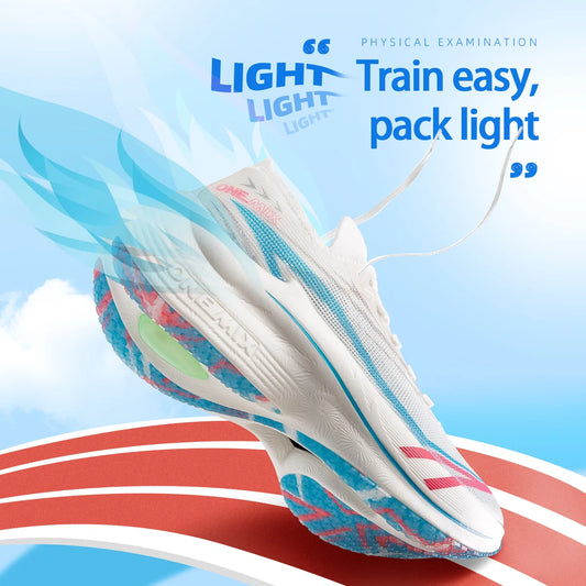 Ultralight Carbon Plate Marathon Shoes - Shock-Absorbing