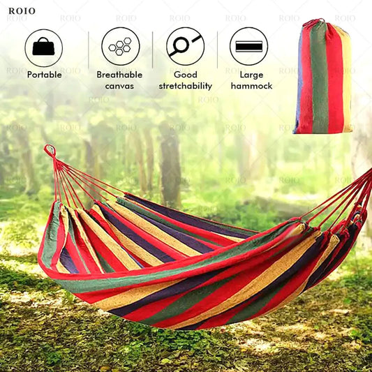 Single Person Thickened Durable Fabric Hammock