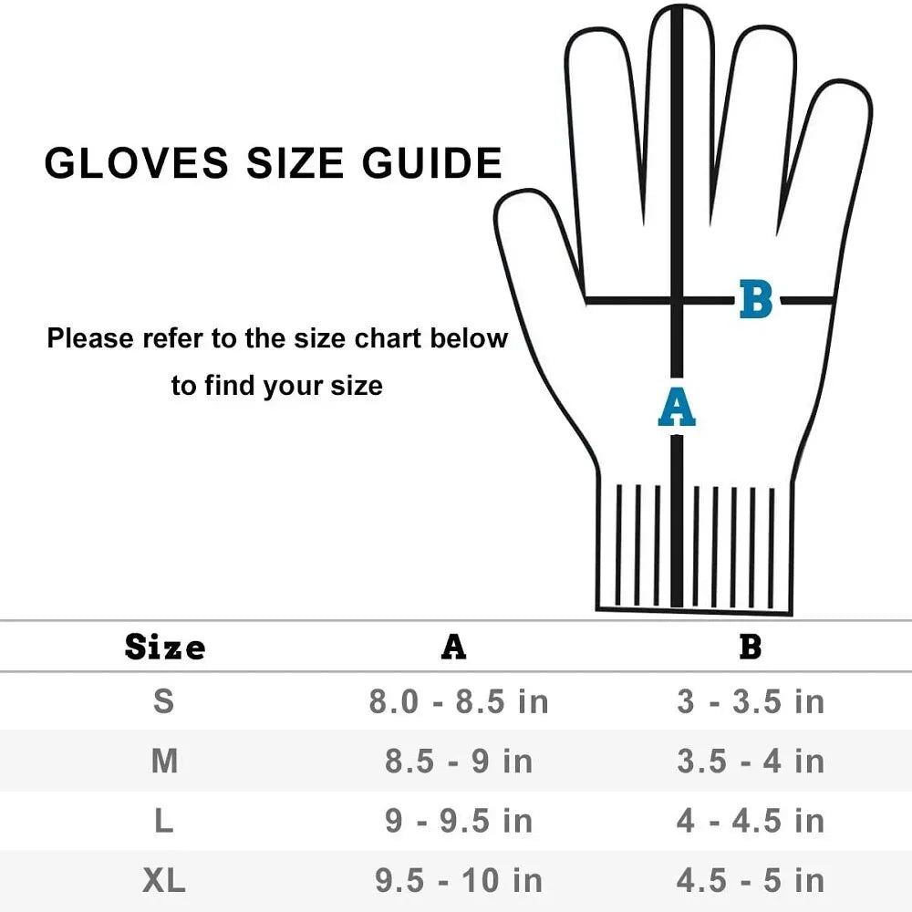 Grade 5 Cut-Resistant Scratch Glass Cutting Safety Protection Gloves