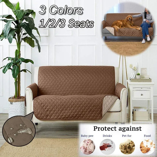 La housse de canapé imperméable protège les meubles des animaux domestiques et des enfants