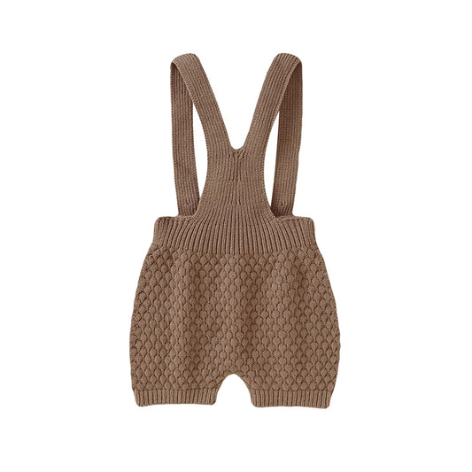 Newborn Baby Fashion Solid Sleeveless Rompers