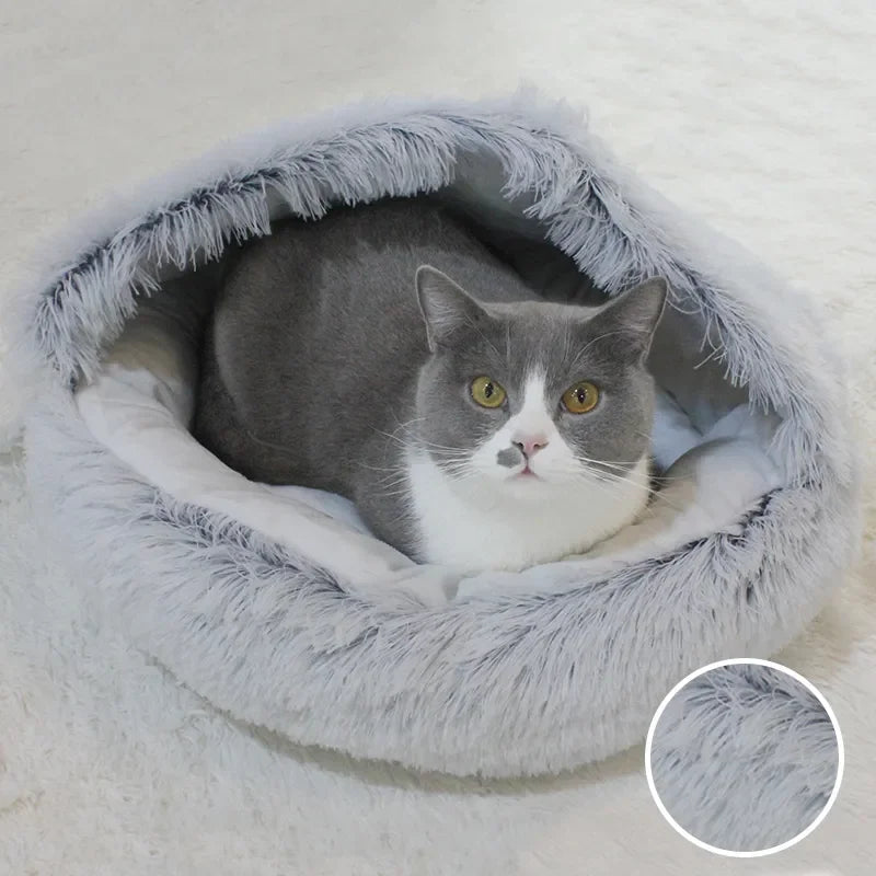 Cozy 2-in-1 Cat Bed