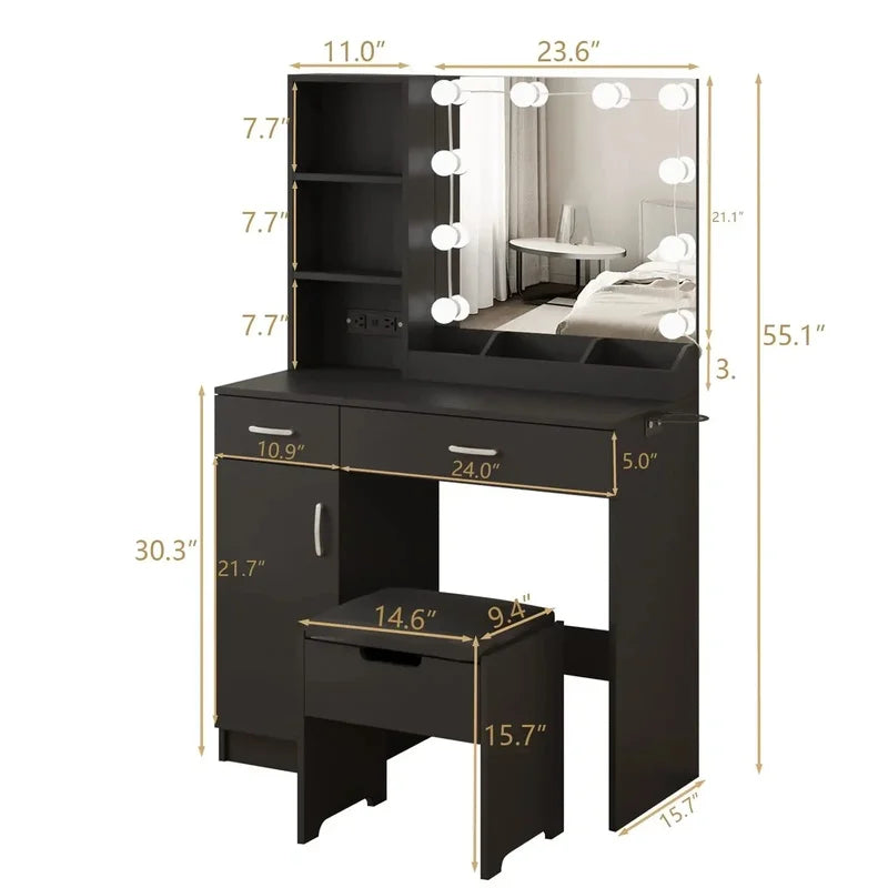 Luxury Vanity Dresser