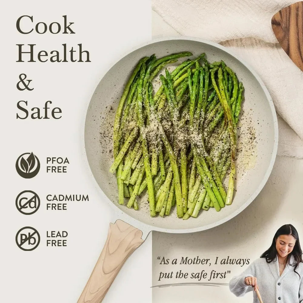 21pc Ceramic Cookware Set