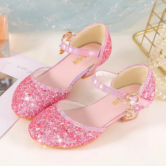 Atmungsaktive Prinzessinnenschuhe für Mädchen – Weiche Kindersandalen