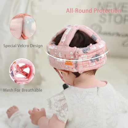 Toddler Anti-fall Pad - Baby Safety Helmet Head Protection