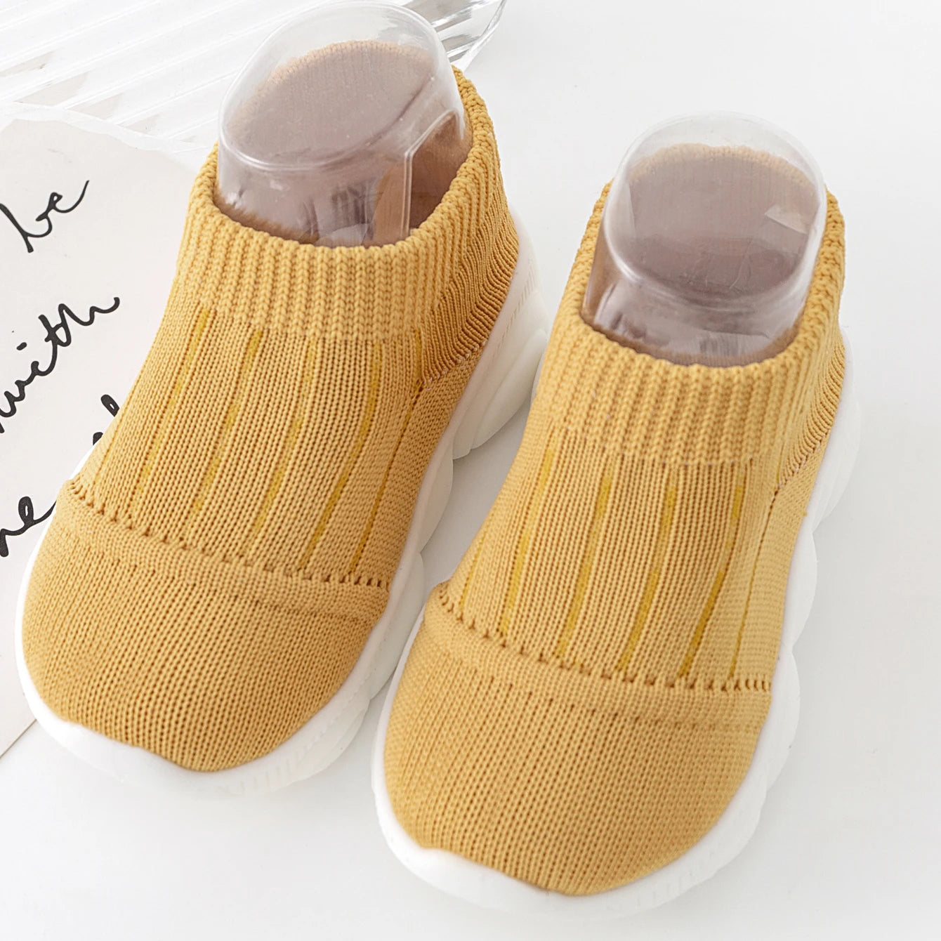 Kids Knit High-Top Sock Sneakers