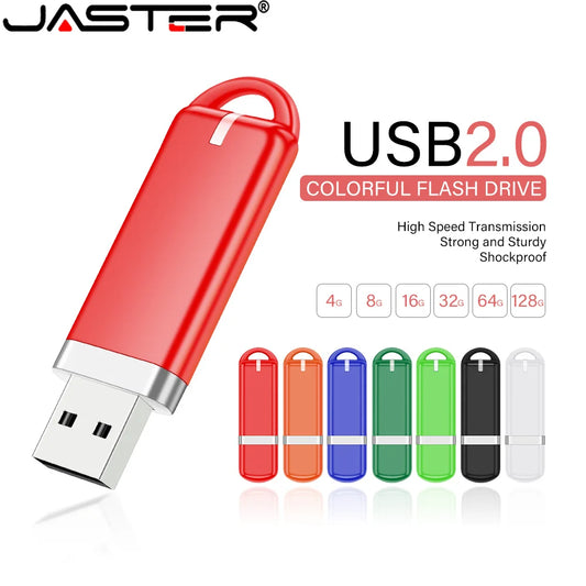 Plastic Mini USB 2.0 Flash Drives - Various Capacities