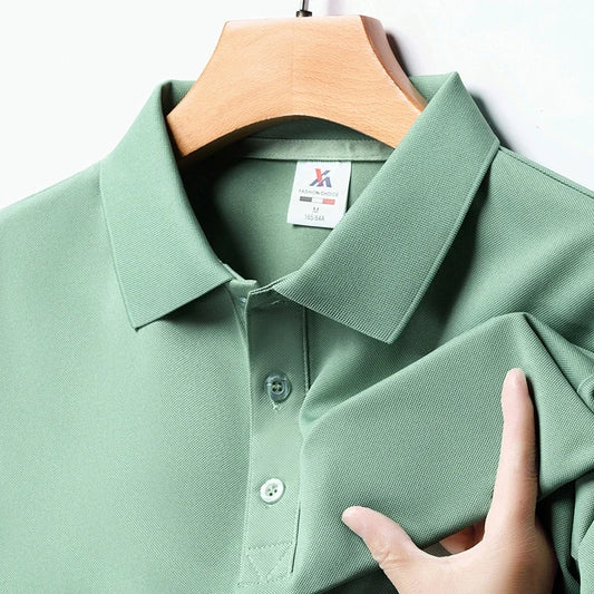 Atmungsaktives Kurzarm-Poloshirt für den Sommer für Herren