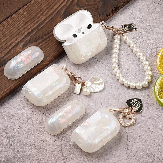 Pearl Pendant TPU Case for AirPods Pro 2/3 USB-C