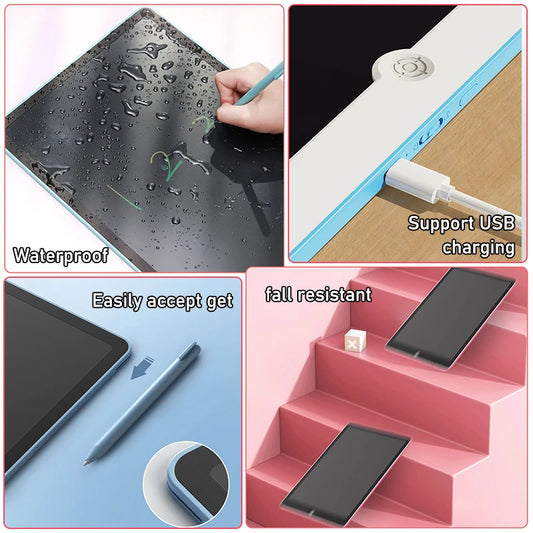 Tableau d'écriture LCD 19 pouces - Outil artistique éducatif