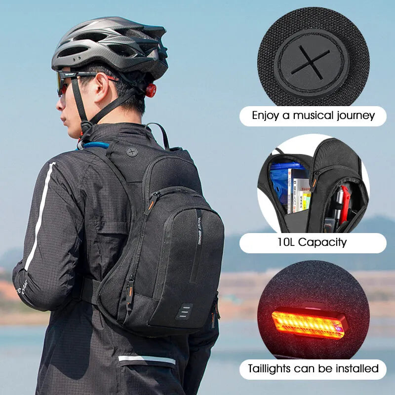 Ergonomic 10L Hydration Backpack for Cycling & Climbing