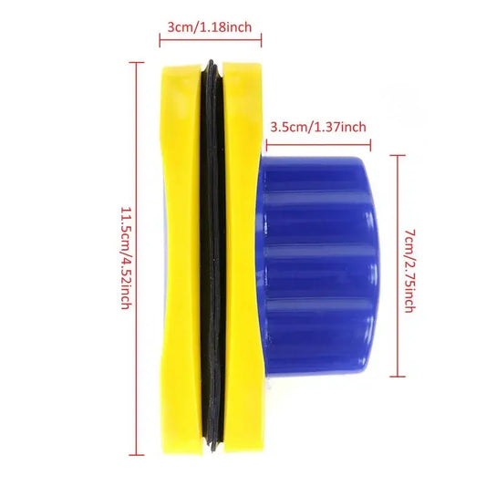 Double Brush Magnetic Glass Cleaner