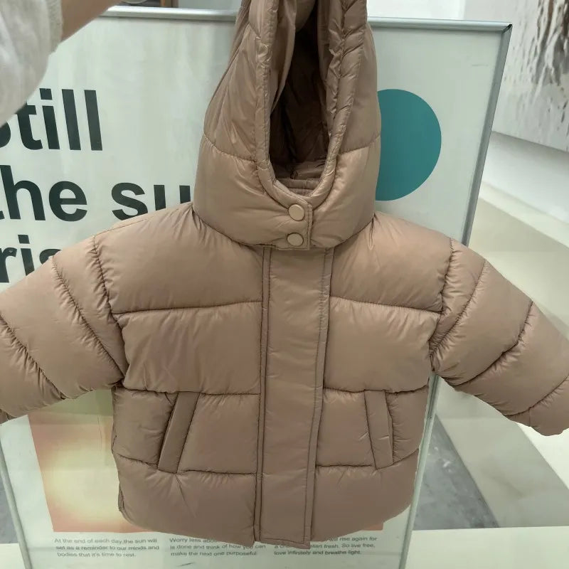 Parkas d'hiver pour enfants, vêtements d'extérieur de style coréen